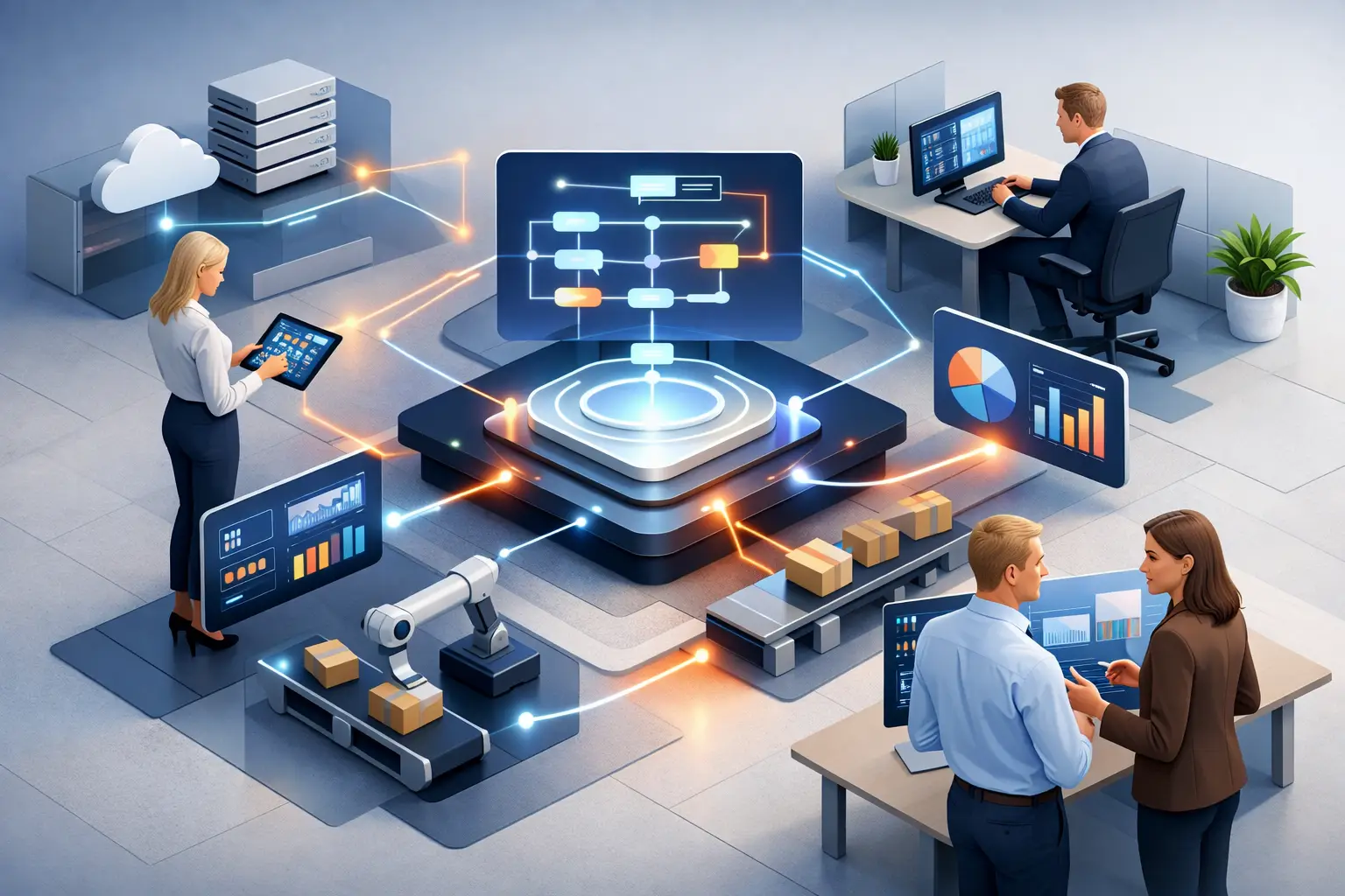 Business automation tuo tehoa ilman järjestelmäremonttia