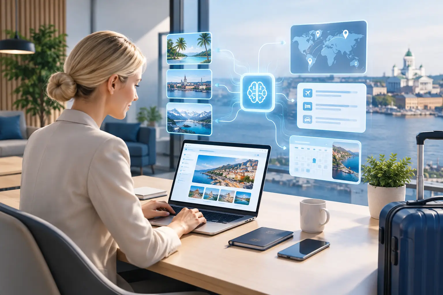 AI use cases for travel agencies käytännössä