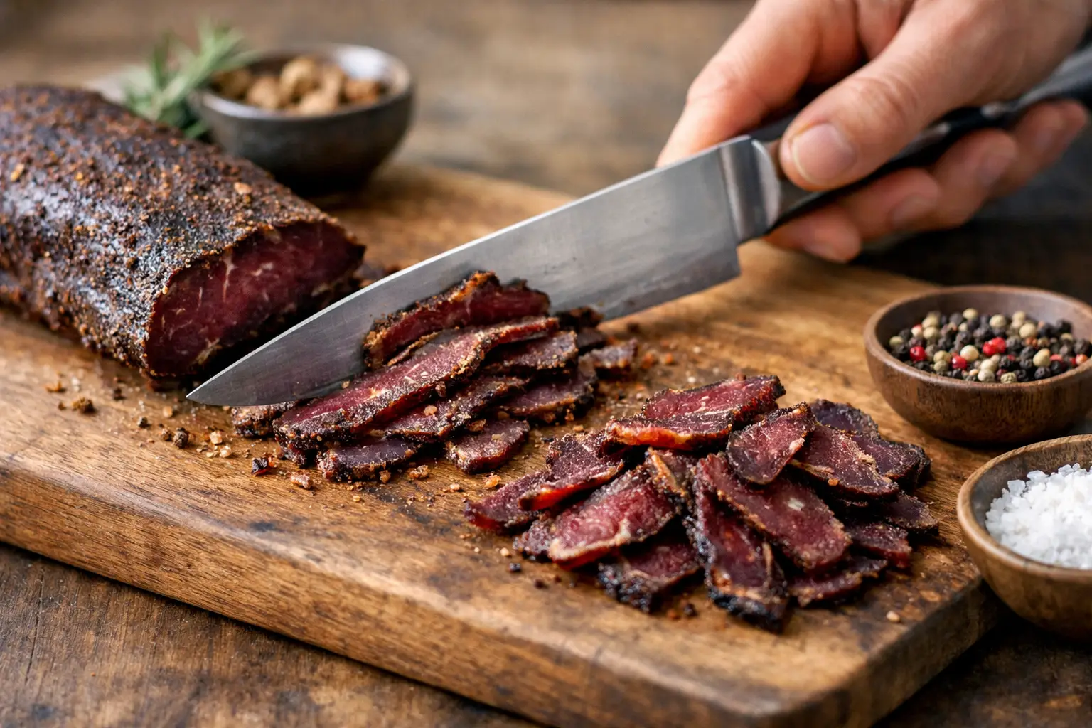 How to Slice Biltong for Better Texture at Home