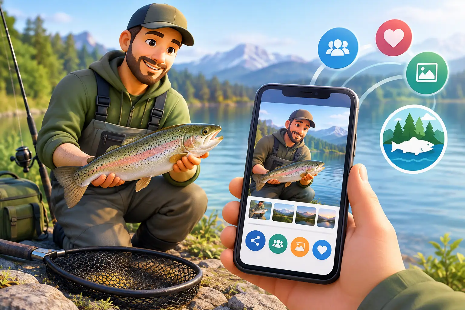 How to Share Fishing Catches Online Respectfully