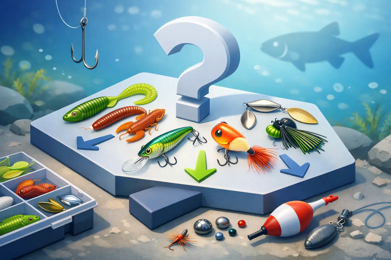 How to Choose a Fishing Lure for More Bites