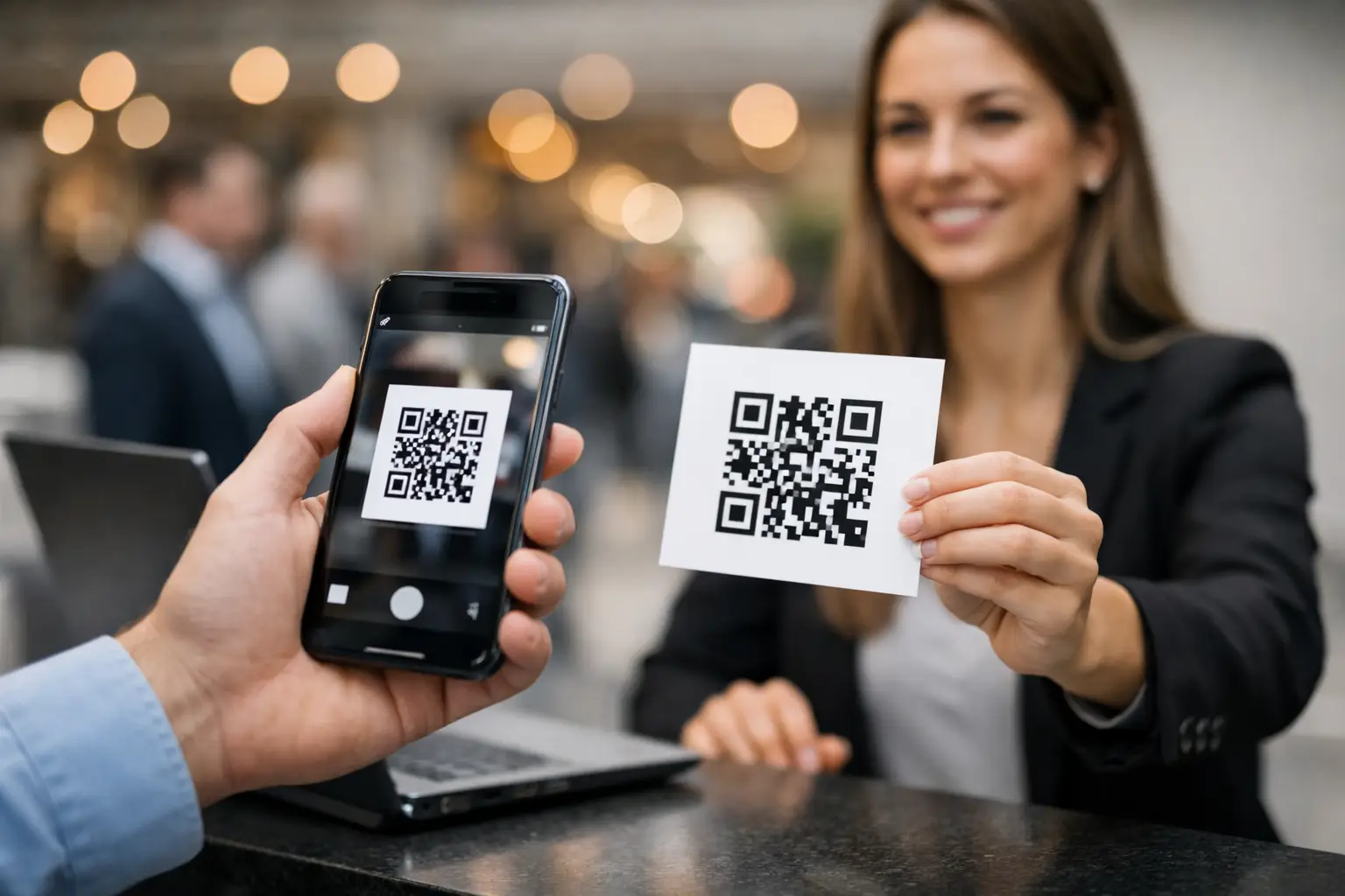 Réservation événement avec QR code simplifiée