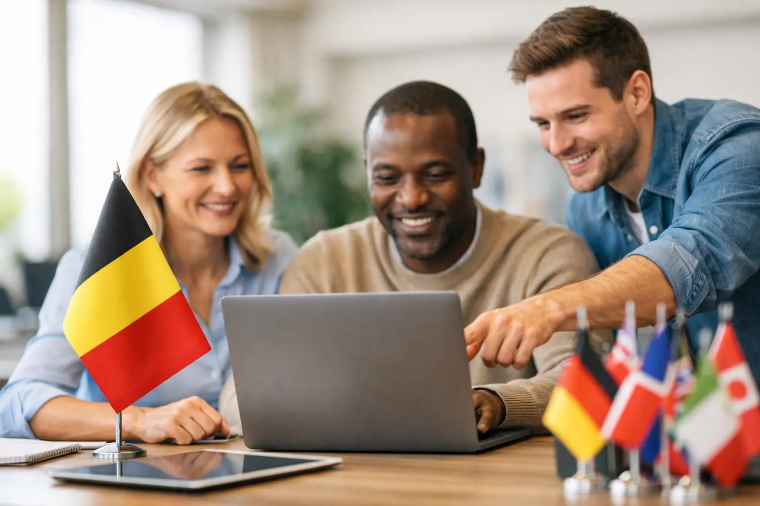 Logiciel multilingue pour association belge