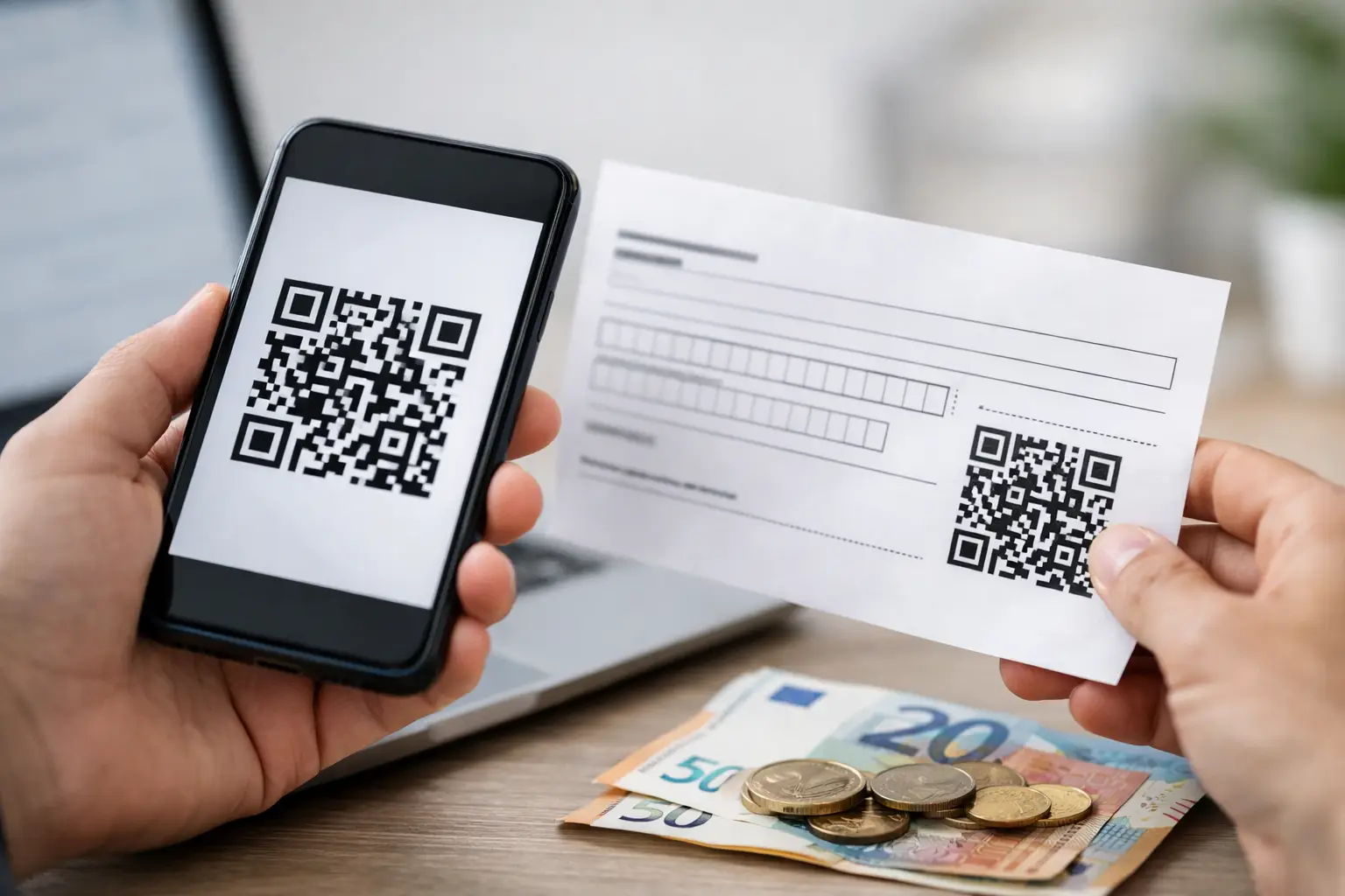 Paiement cotisation QR SEPA pour mieux suivre