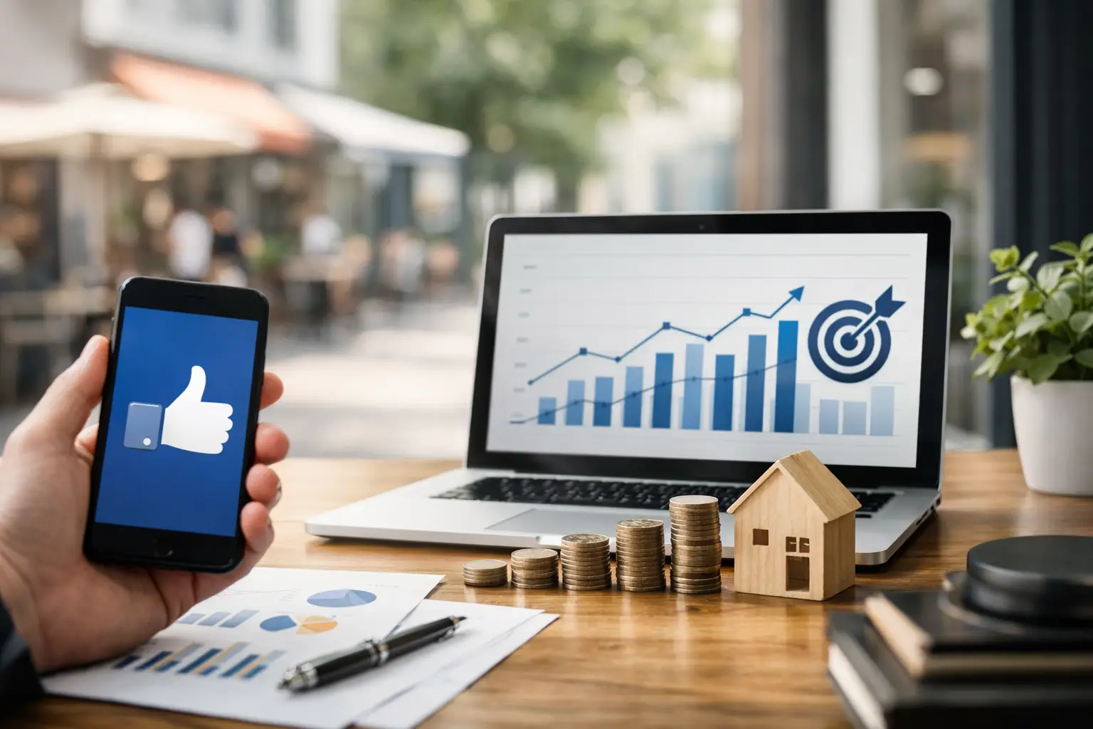 Facebook Ads pentru firme locale: buget și profit