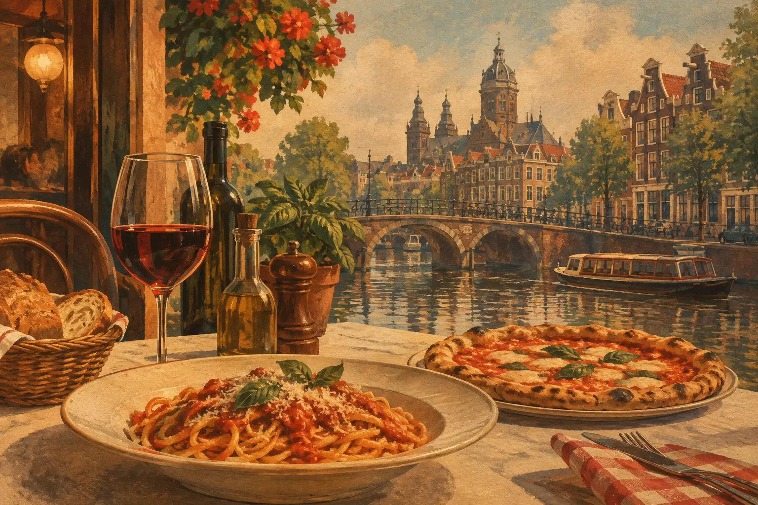 Best Italian Restaurant in Amsterdam Central