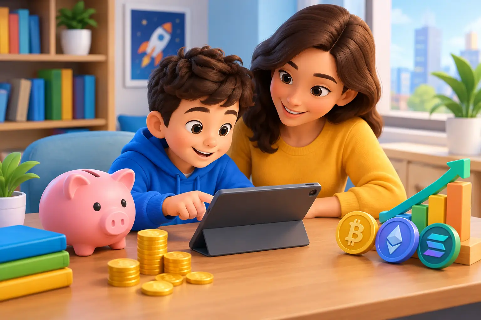 Crypto Education for Kids Starts With Money Basics