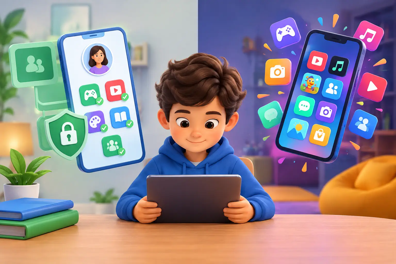 Parent Controlled Versus Open Apps for Kids