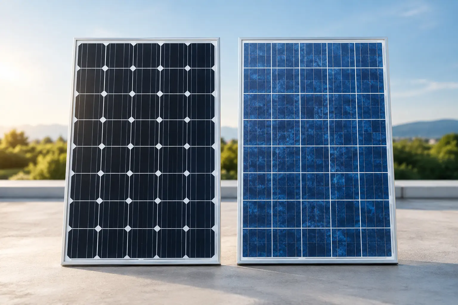 Featured image for Monocrystalline Versus Polycrystalline Panels