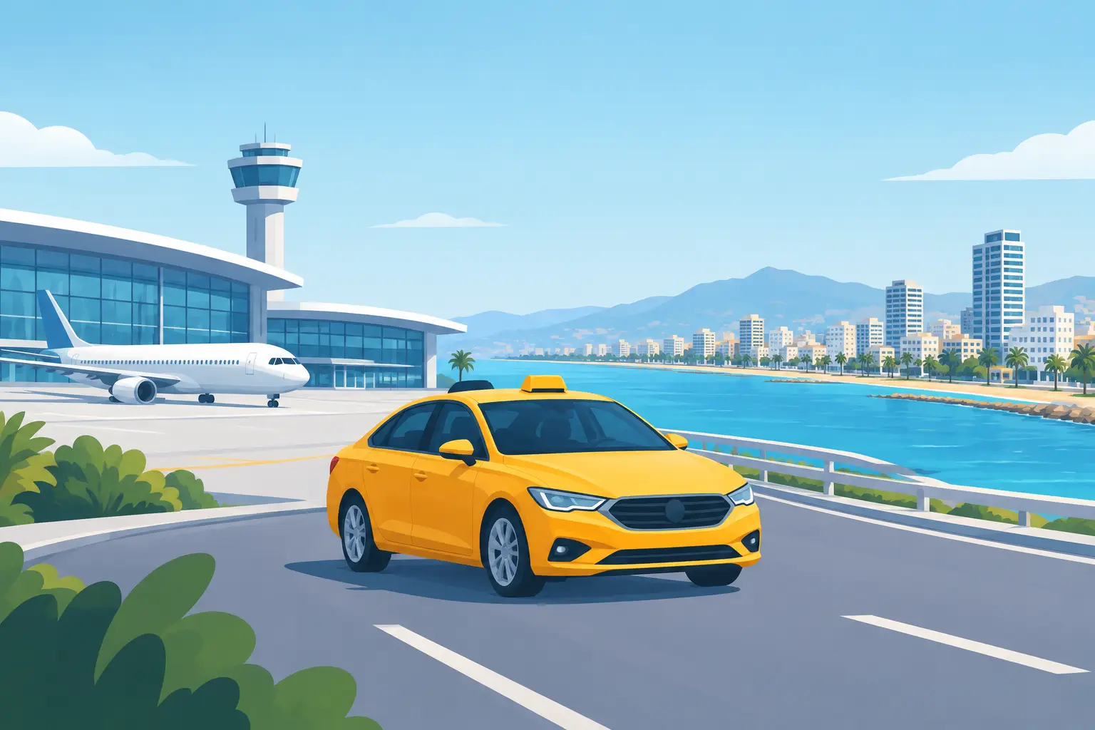 Larnaca Airport to Limassol Taxi Made Simple