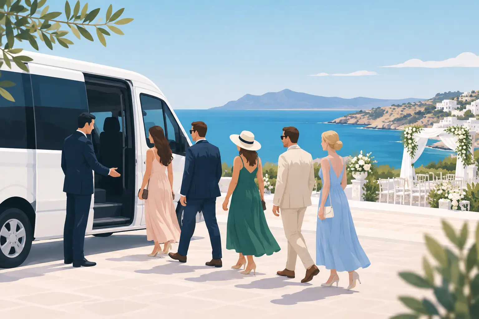 Cyprus Wedding Guest Transportation Made Simple