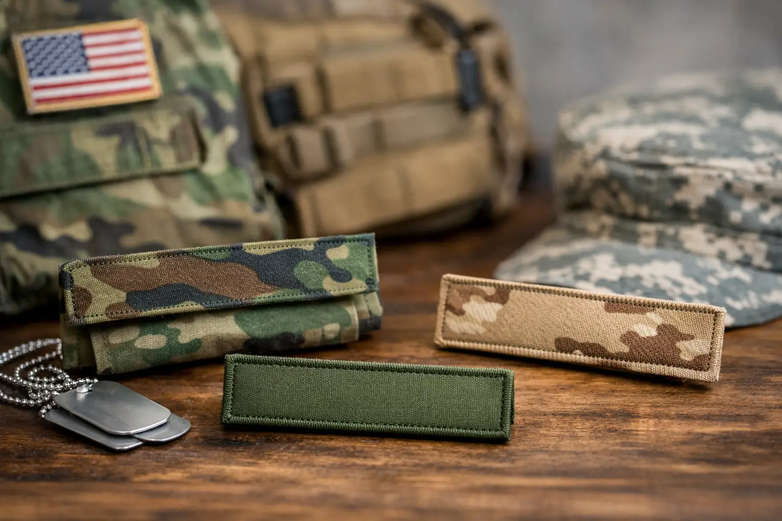 Custom Military Name Tags for Uniforms