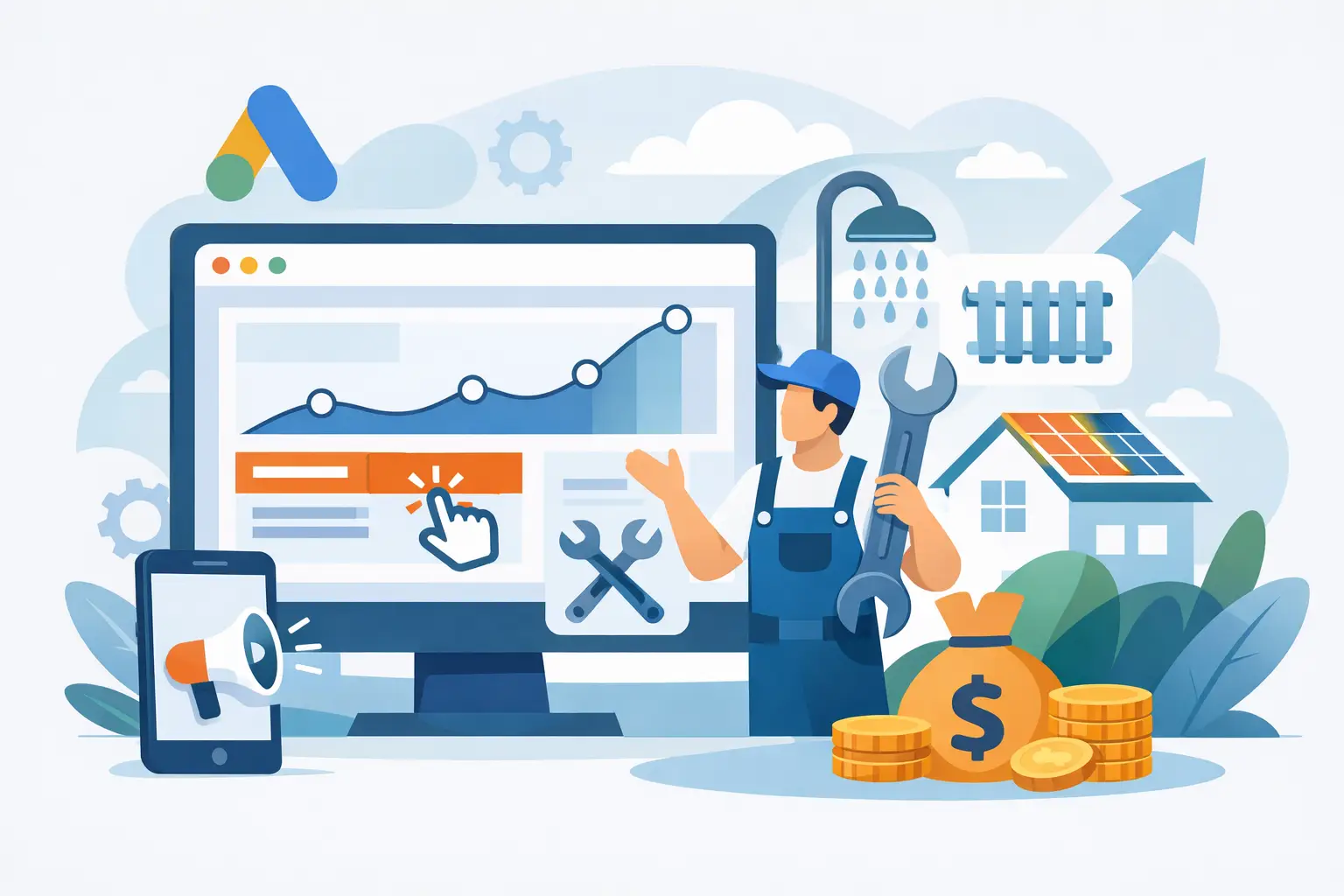 Google Ads voor installatiebedrijven die omzet brengt