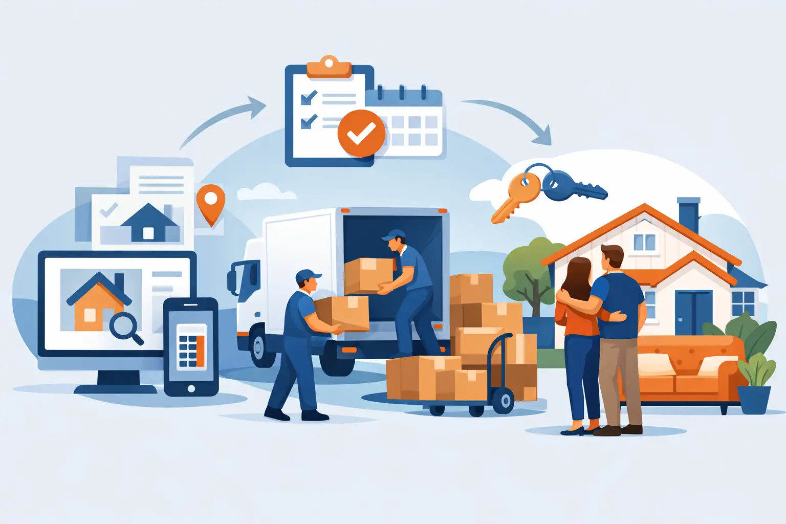 House Removals Made Easier From Quote to Key