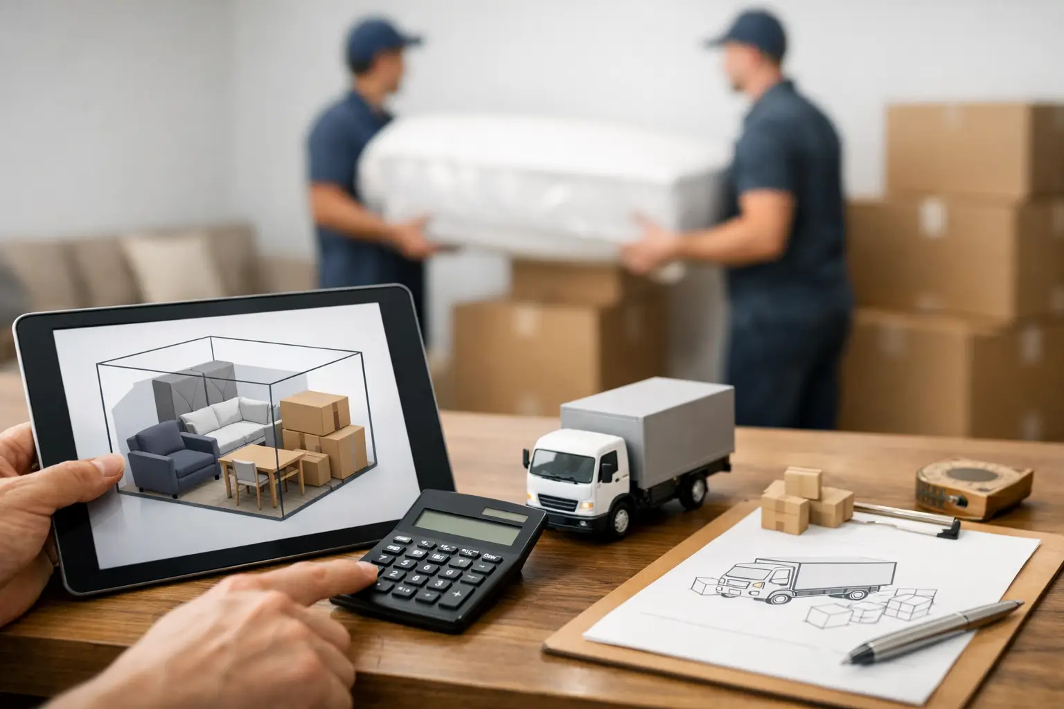 How a Furniture Delivery Volume Calculator Works