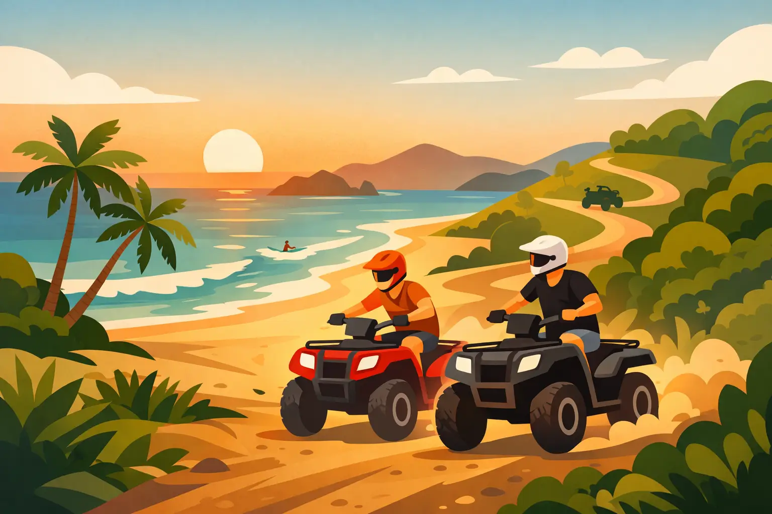 ATV Tours Tamarindo for Beach and Backroad Days