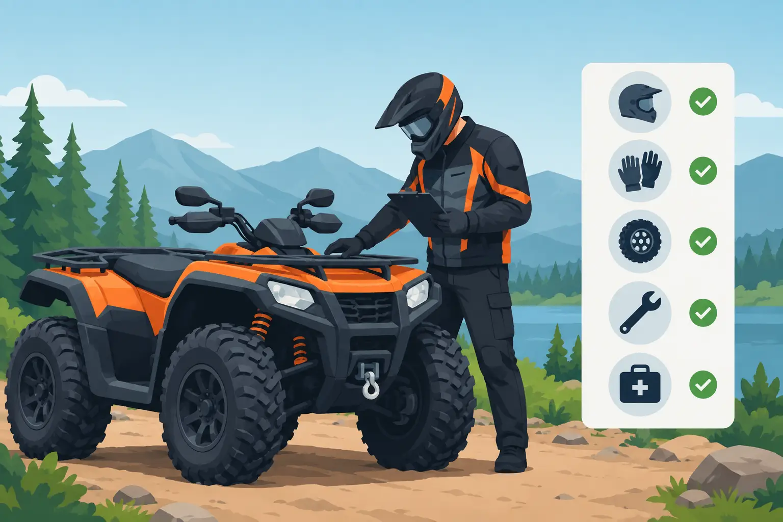 ATV Rental Safety Checklist for Your Next Ride