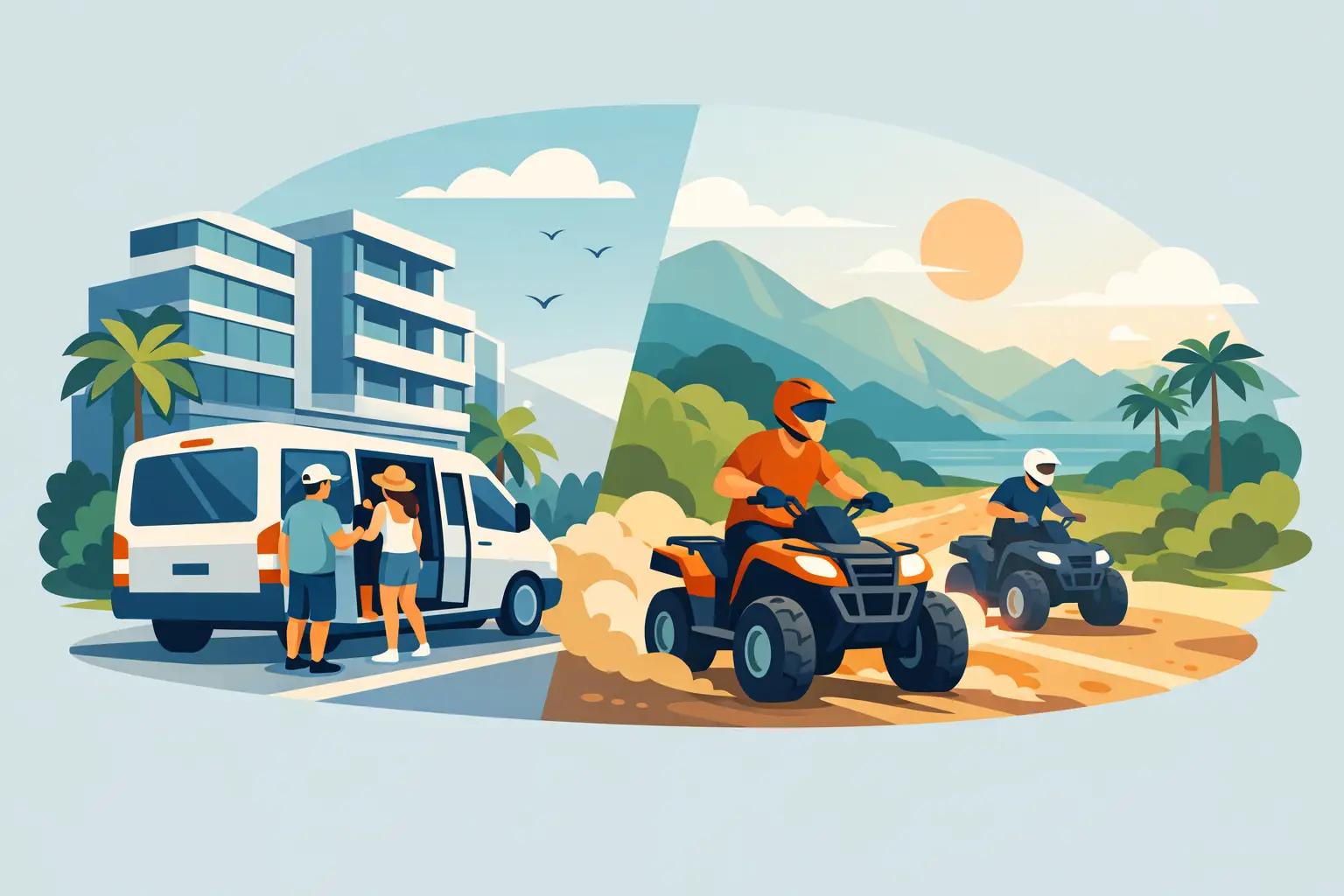 ATV Tours With Hotel Pickup for Easier Days