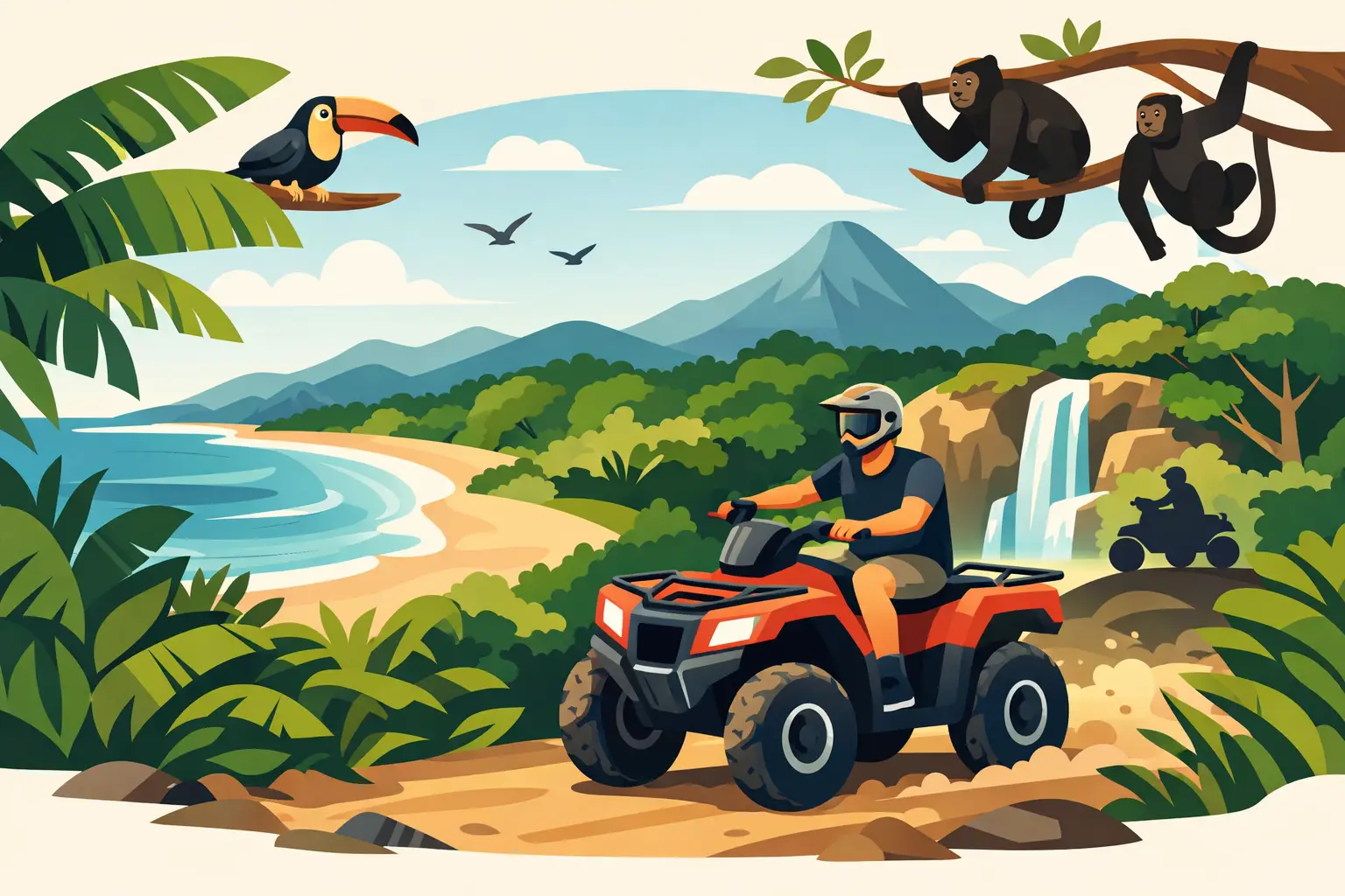 ATV Rental Nosara: Ride Beyond the Beach