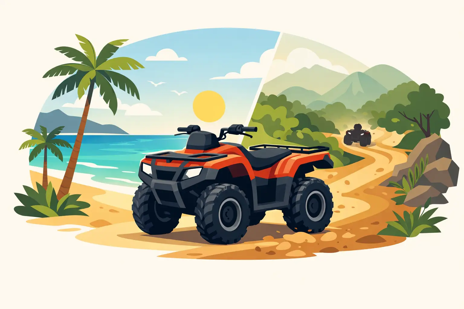 ATV Rental Punta Cana for Beach and Backroads