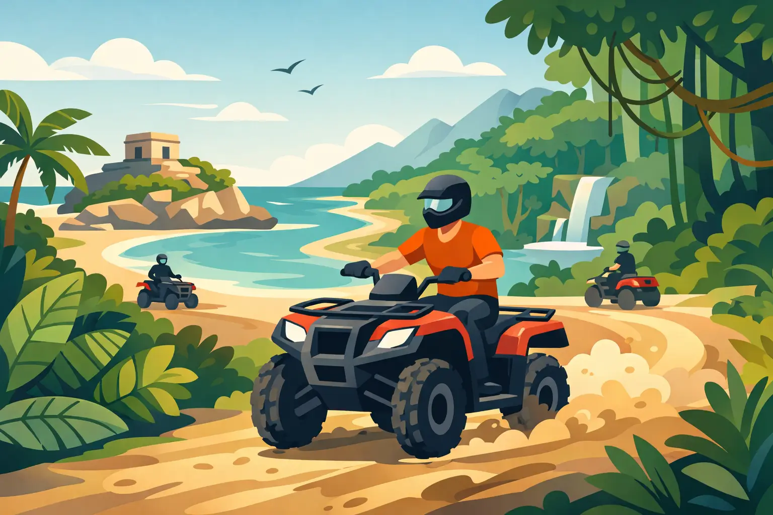 ATV Rental Playa del Carmen for Jungle Days