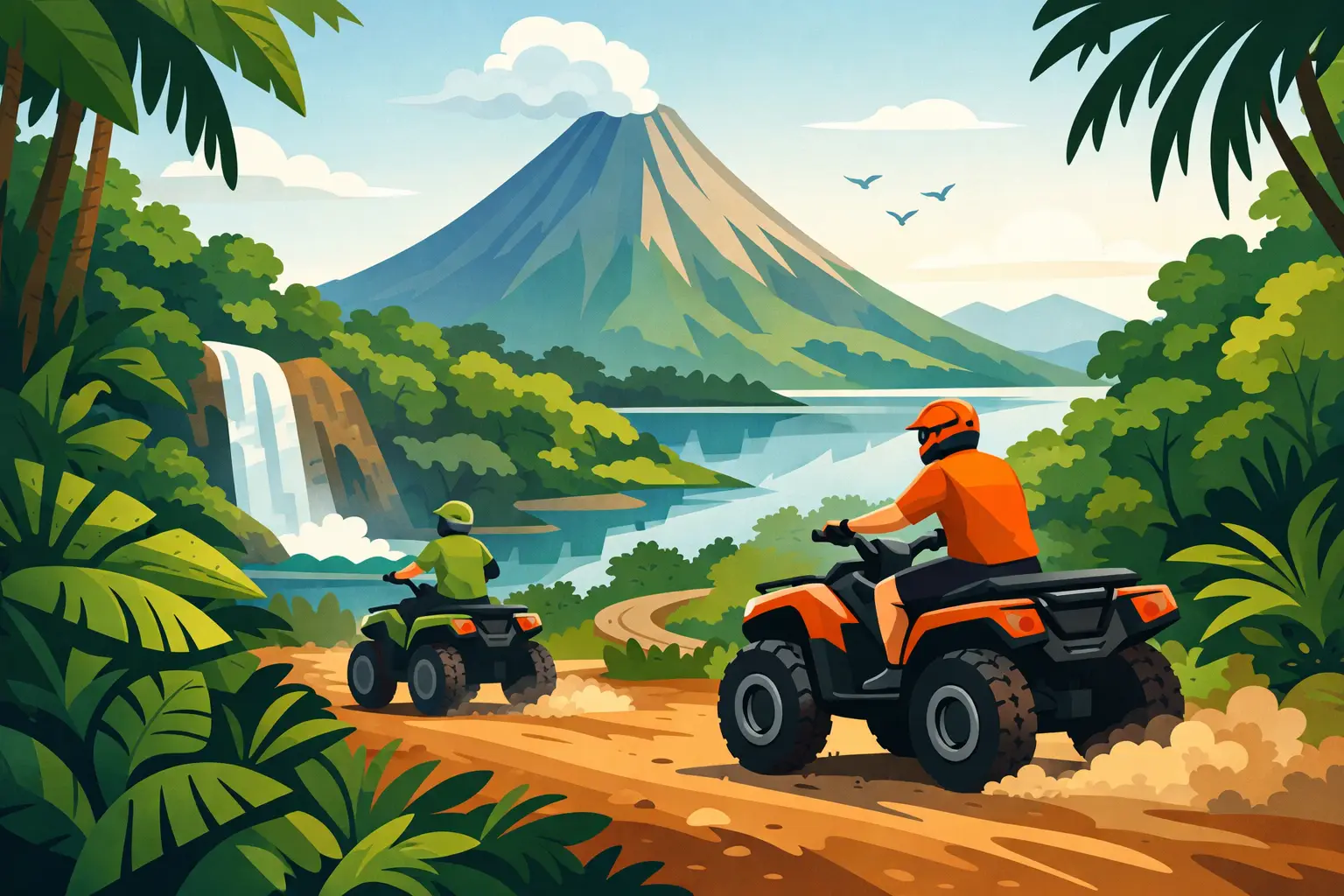 ATV Rentals in Arenal La Fortuna for Jungle Days