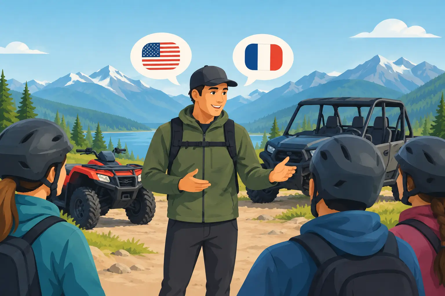 Are Guides Bilingual on ATV and UTV Tours?
