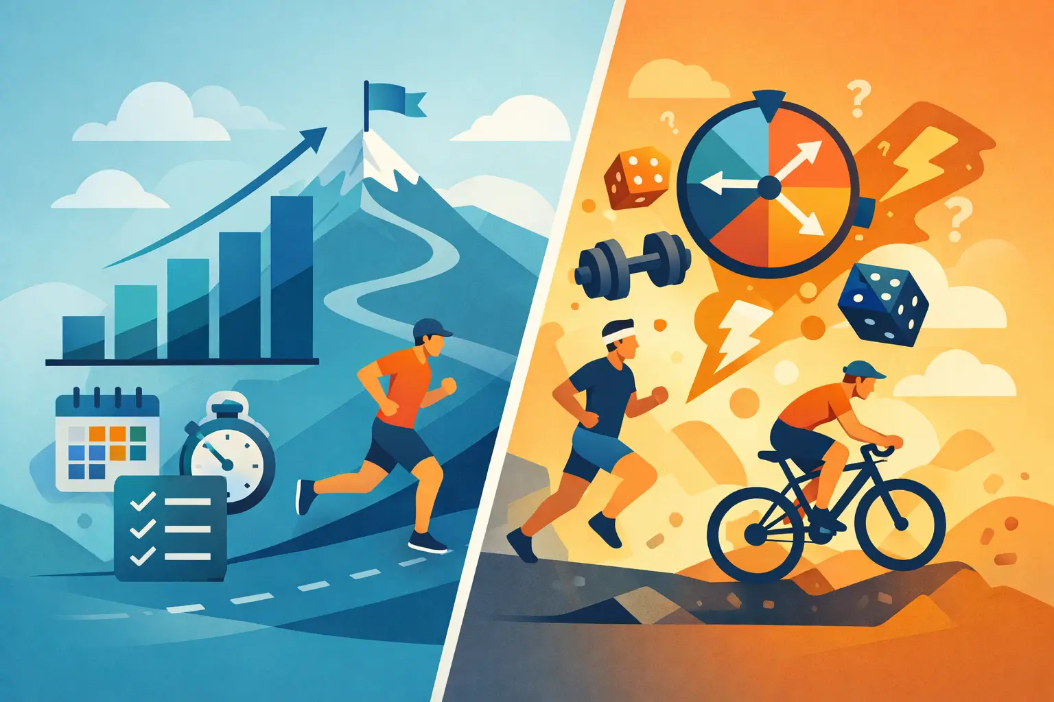 Periodised Training vs Random Workouts for Endurance