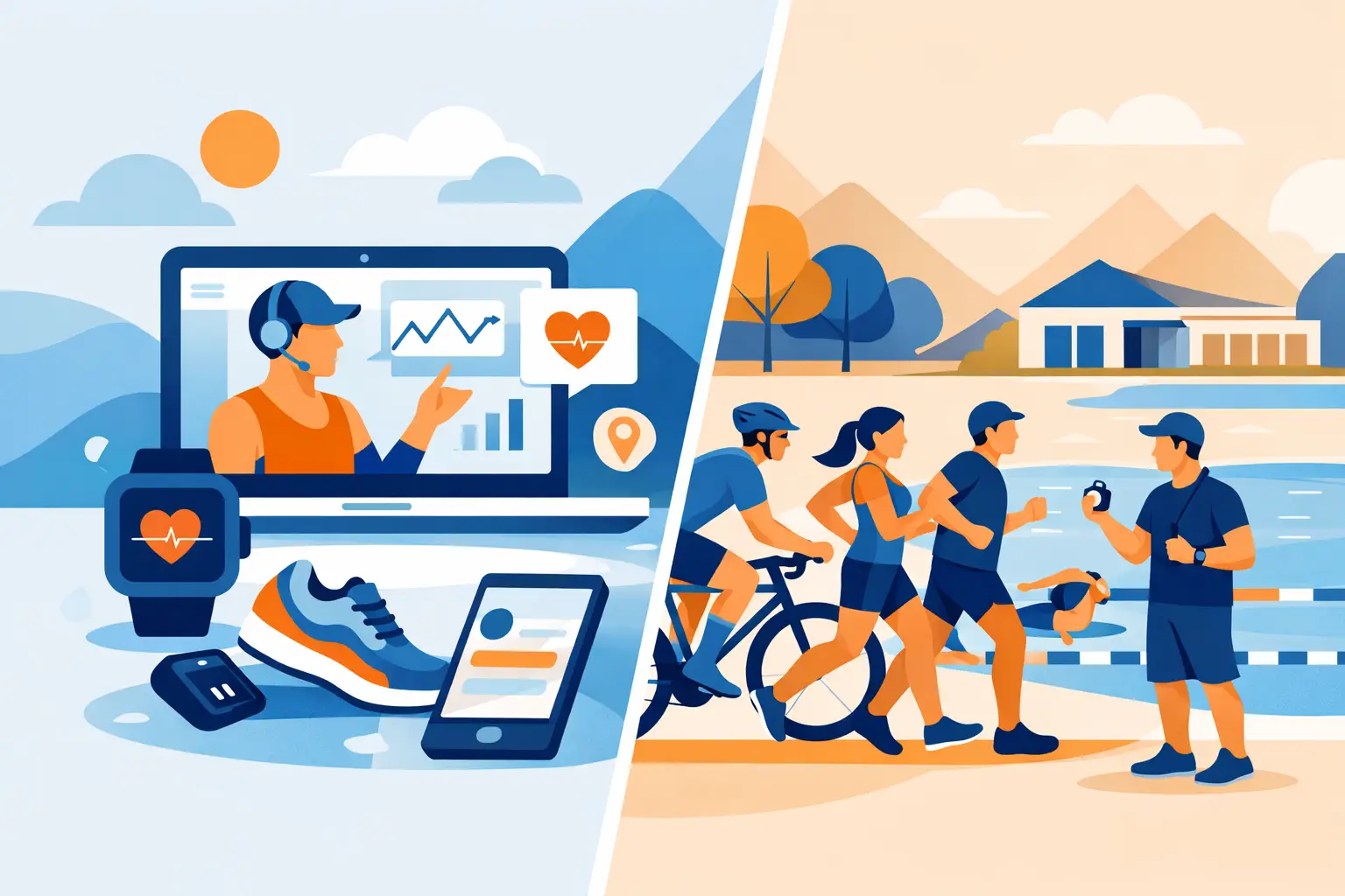 Online Endurance Coaching vs Club Training