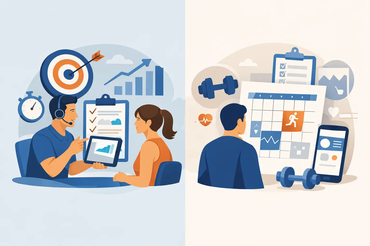 Coach Led Training Versus Generic Plans