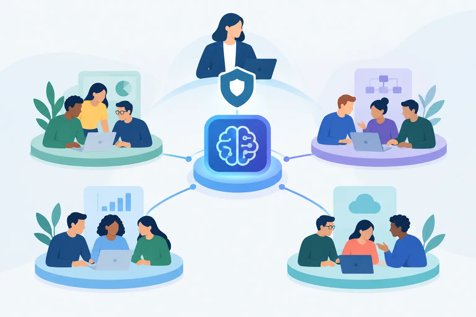 Scaling Multi-Team AI Without Losing Control