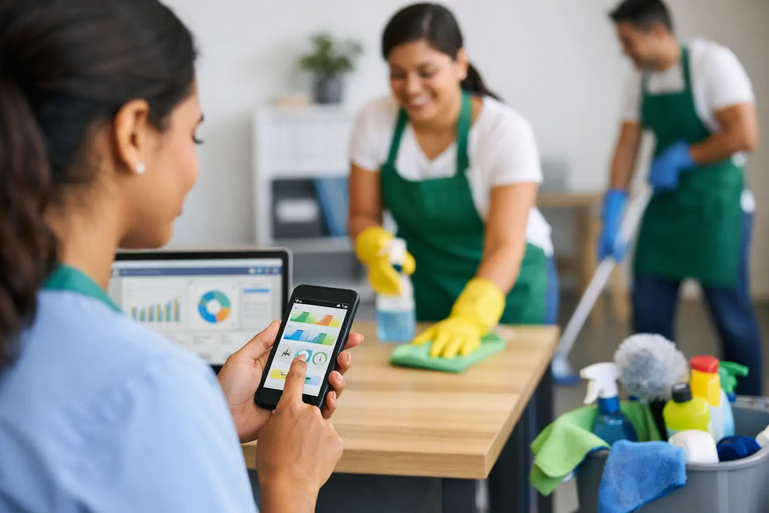 Spanish CRM for Cleaners That Gets Used