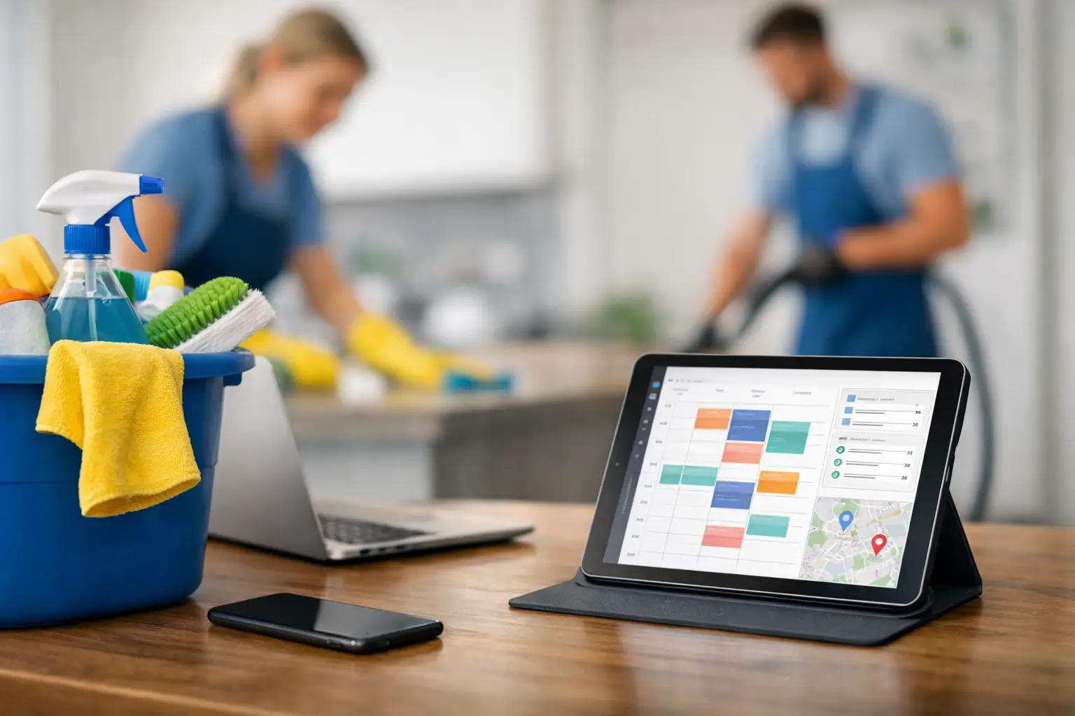 Cleaning Business Lead Software That Books Jobs