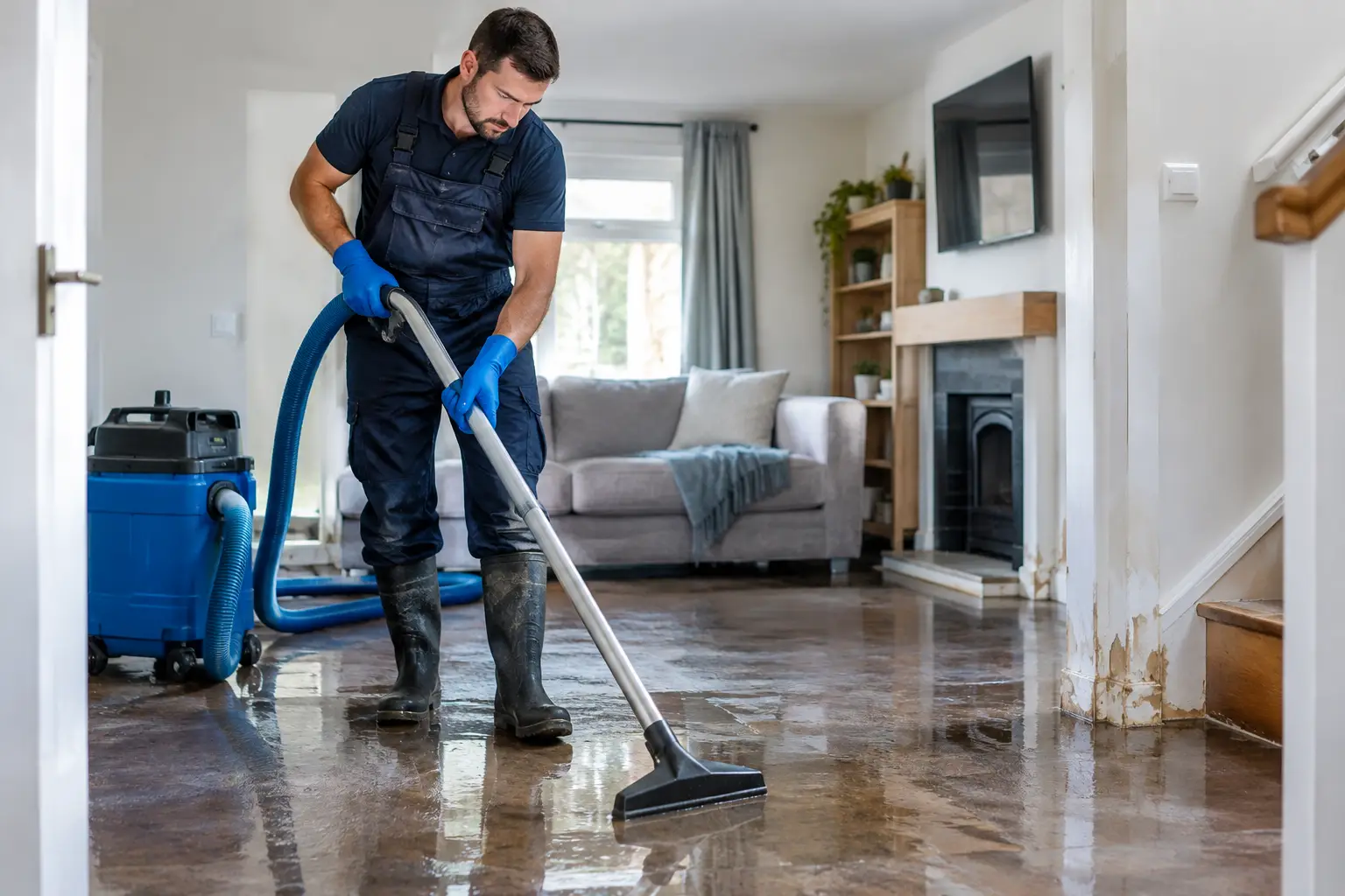Flood Restoration Example for UK Homeowners