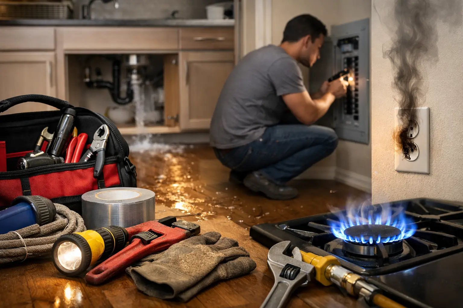 Emergency Repairs and What to Do First at Home