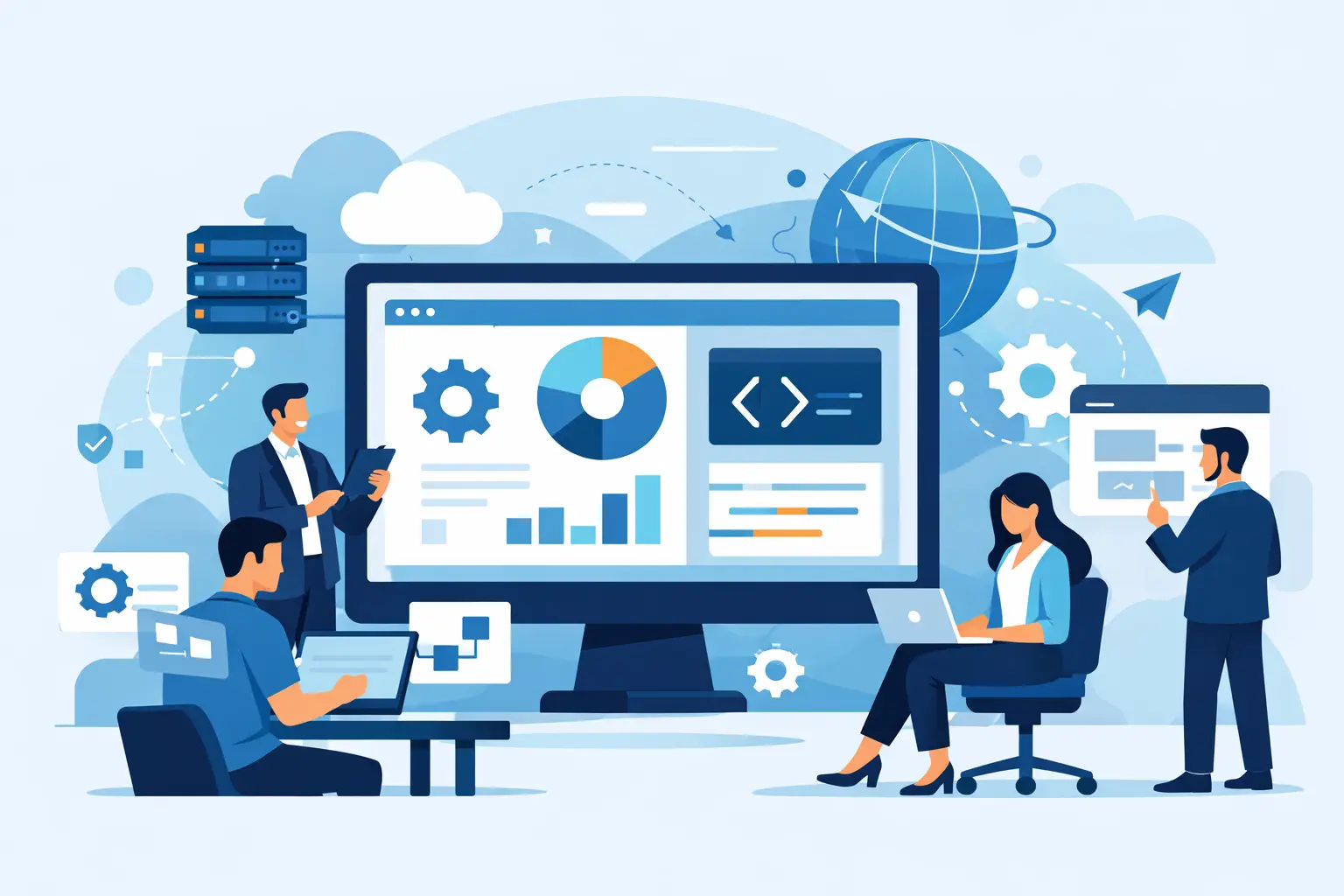Sviluppo applicazioni web aziendali efficace Sviluppo applicazioni web aziendali efficace
