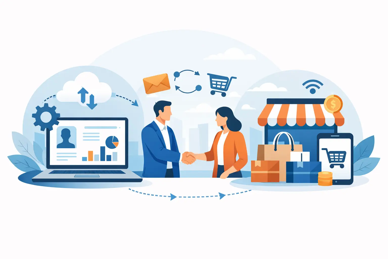 Guida integrazione CRM ecommerce per PMI Guida integrazione CRM ecommerce per PMI