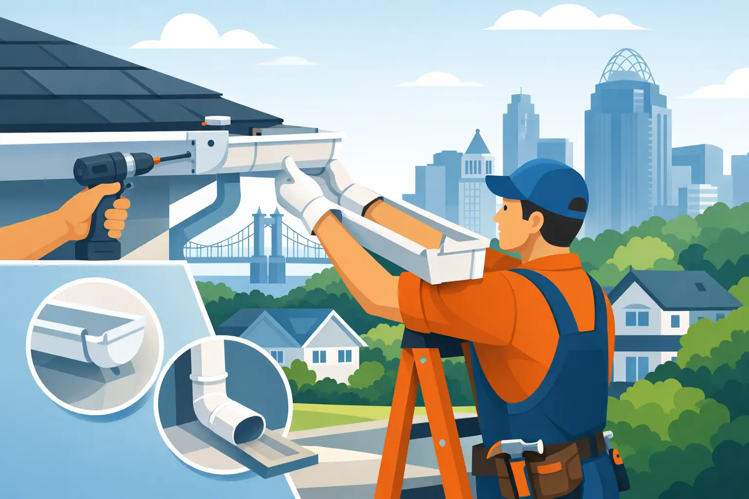 Gutter Installation Guide for Cincinnati Homes
