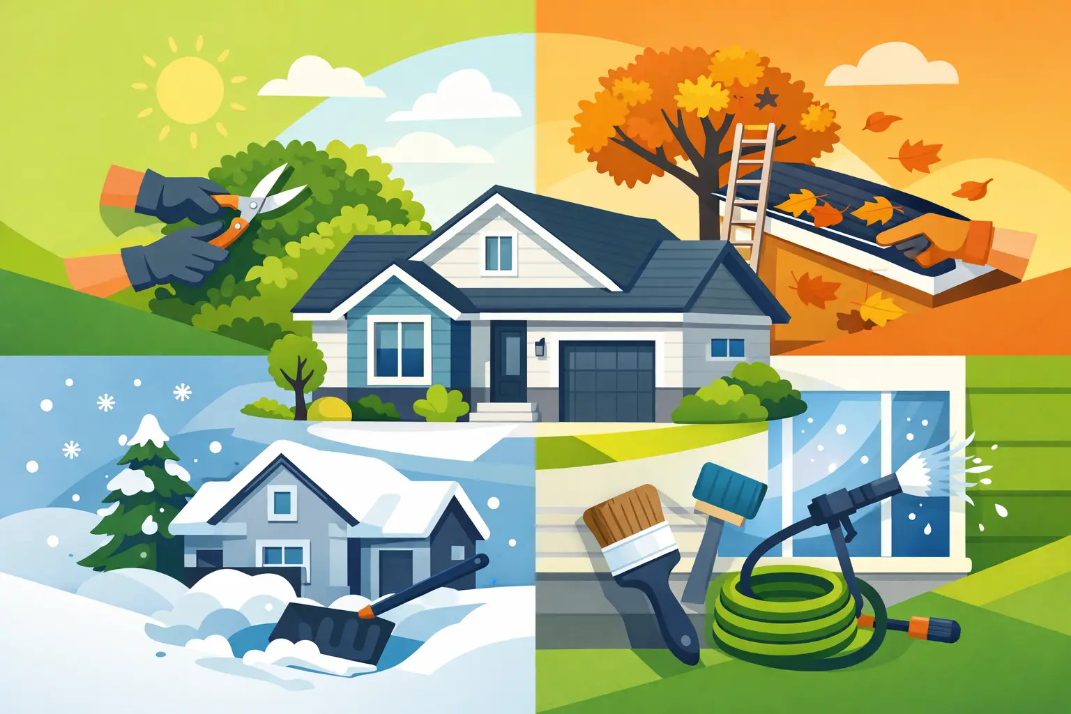 Home Exterior Maintenance Guide for Every Season