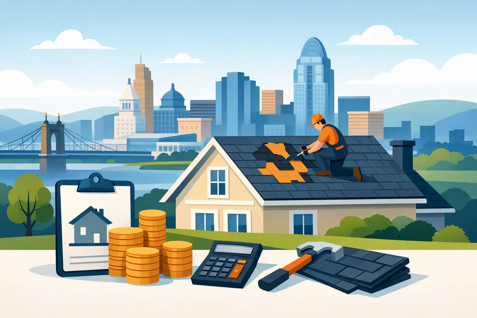 What Roof Repair Costs Look Like in Cincinnati