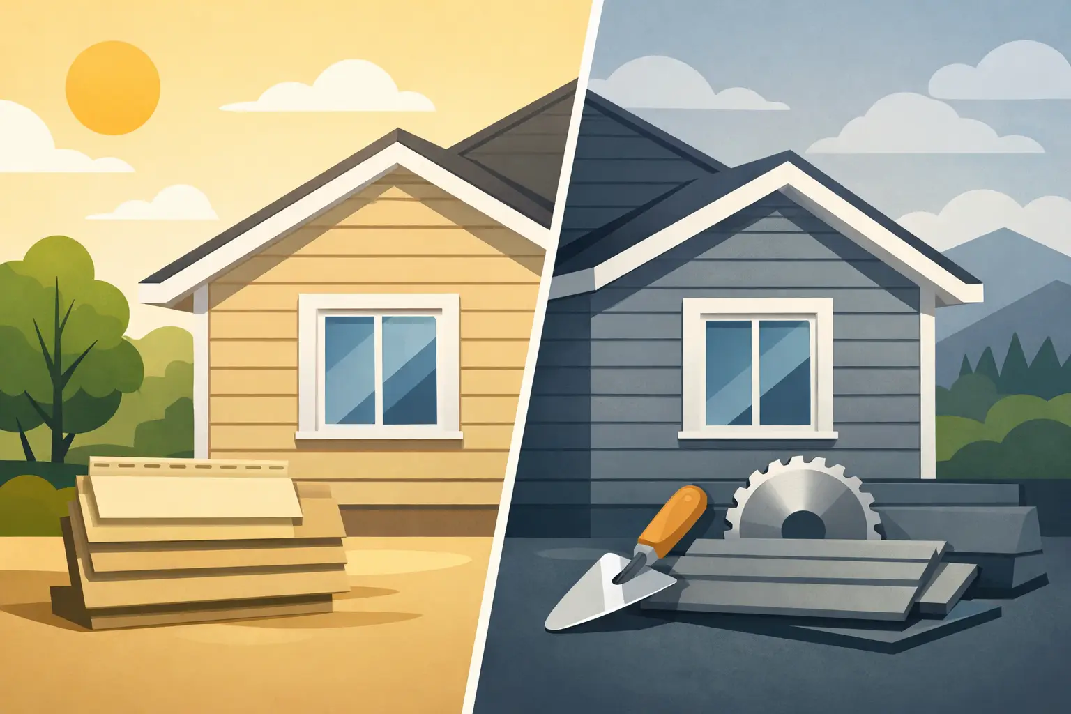 Vinyl Siding vs Fiber Cement for Your Home