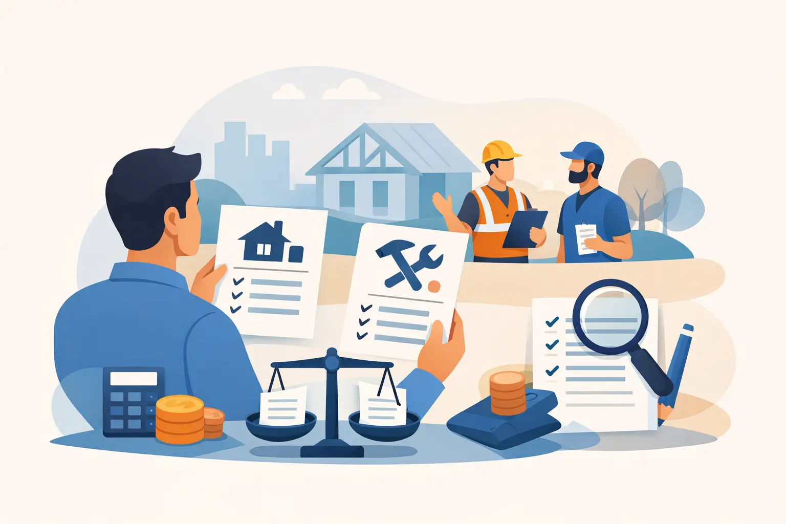 How to Compare Contractor Quotes With Care