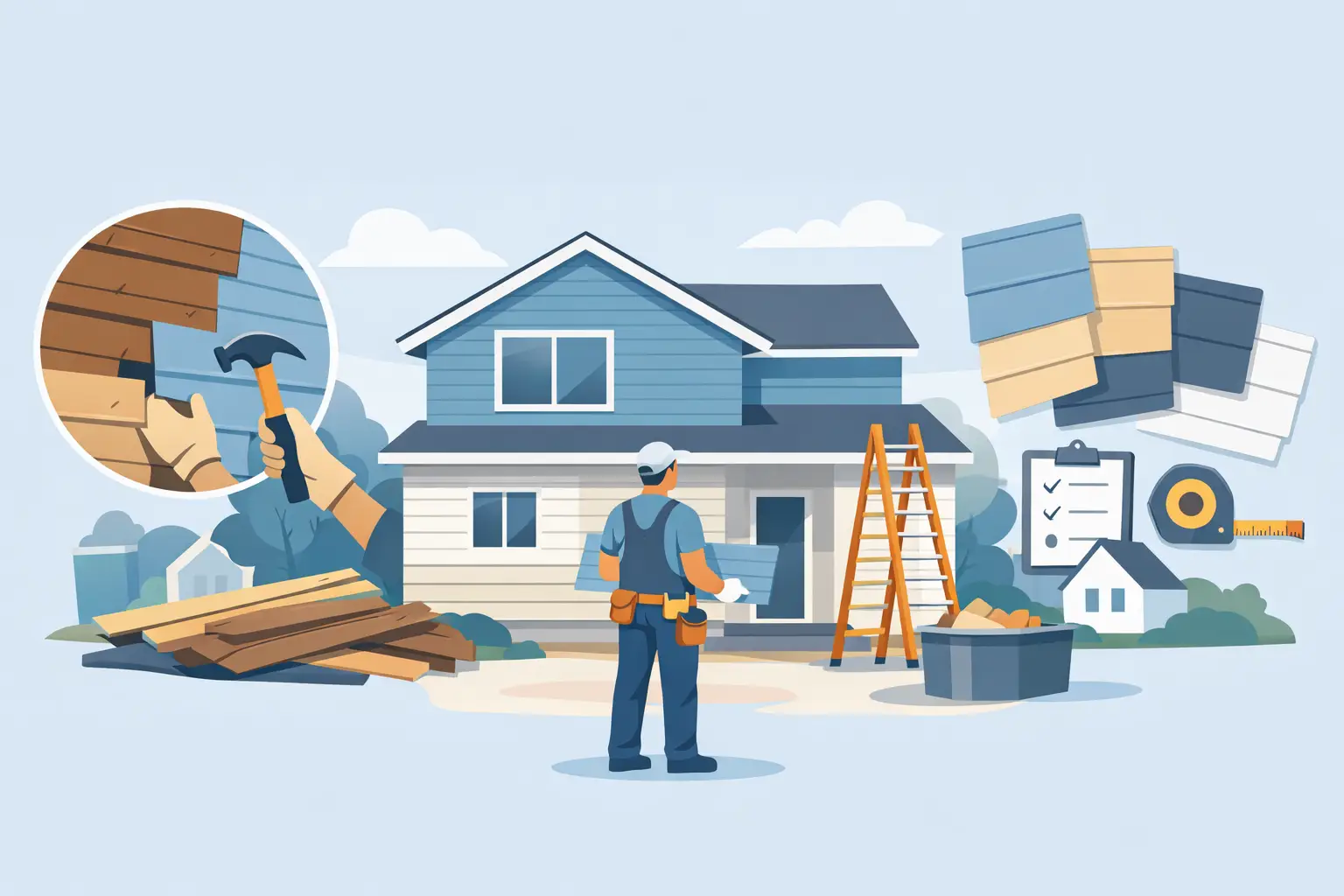 Residential Siding Replacement Guide for Homeowners