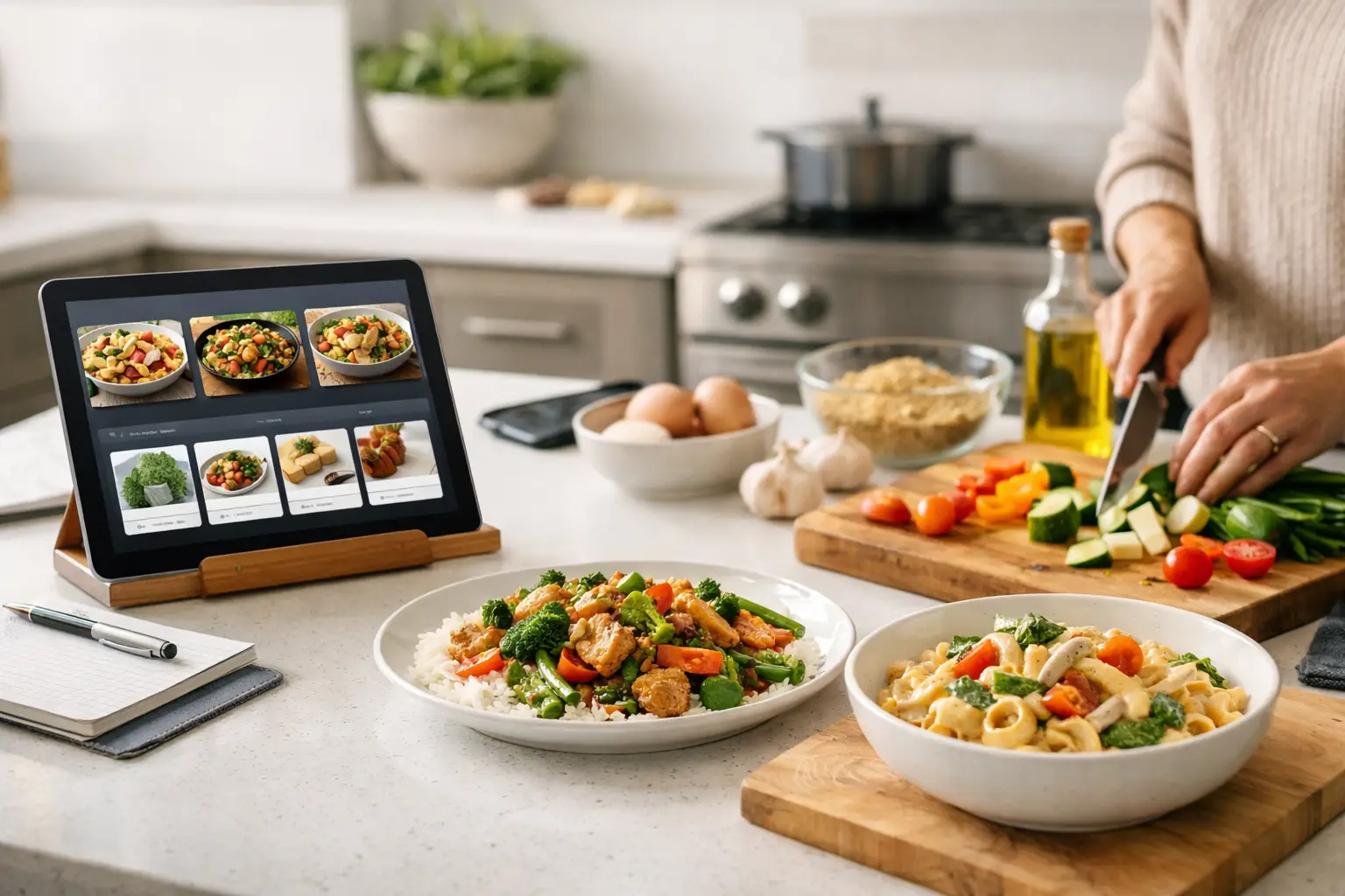 AI Chef Assistant for Easier Weeknight Meals