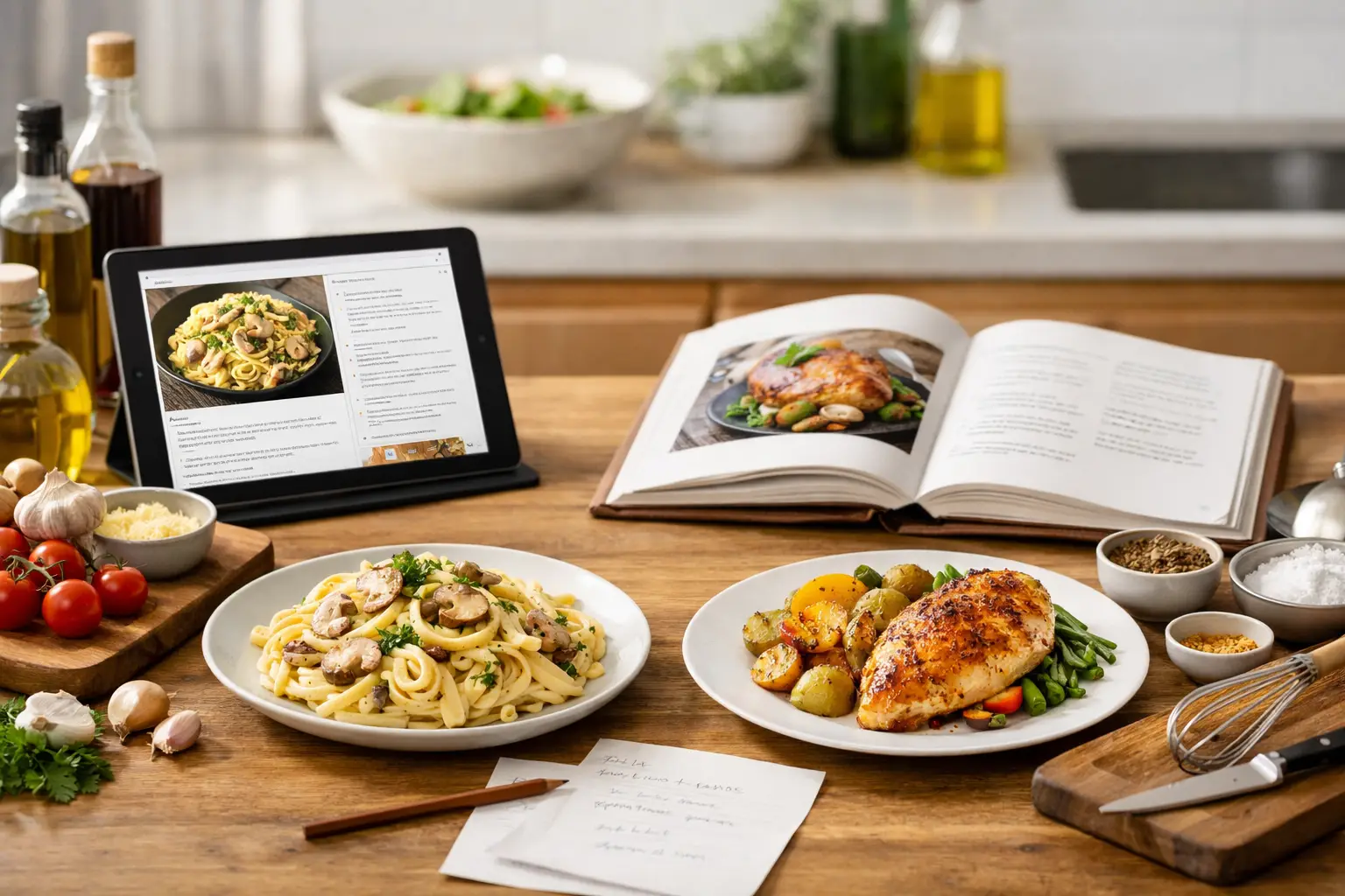 AI Recipes vs Cookbooks: Which Helps Tonight?