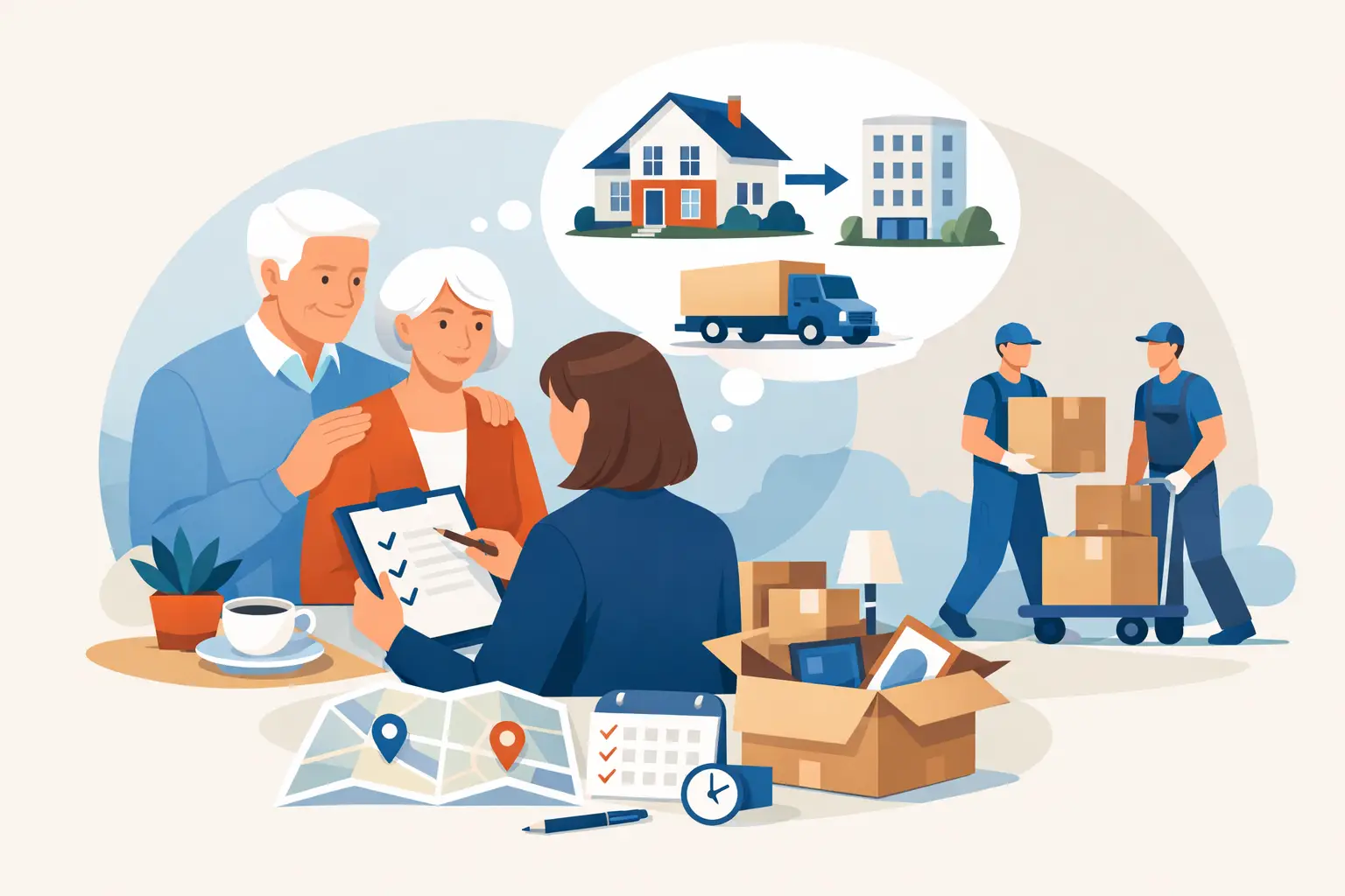 Best Moving Help for Seniors Starts With a Plan