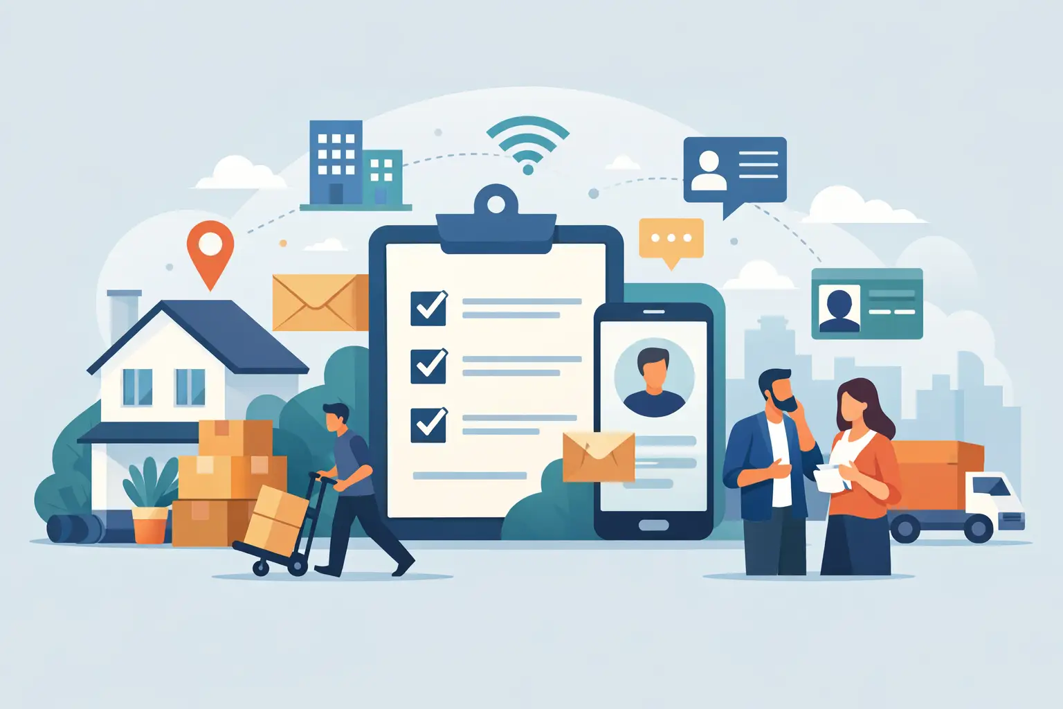 Moving Communication Checklist: Who to Tell