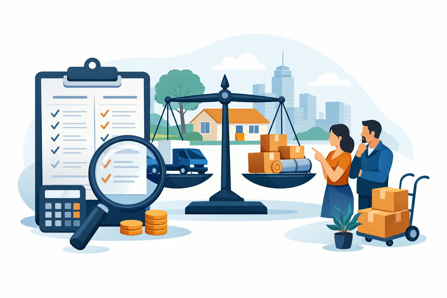 How to Compare Moving Estimates Fairly