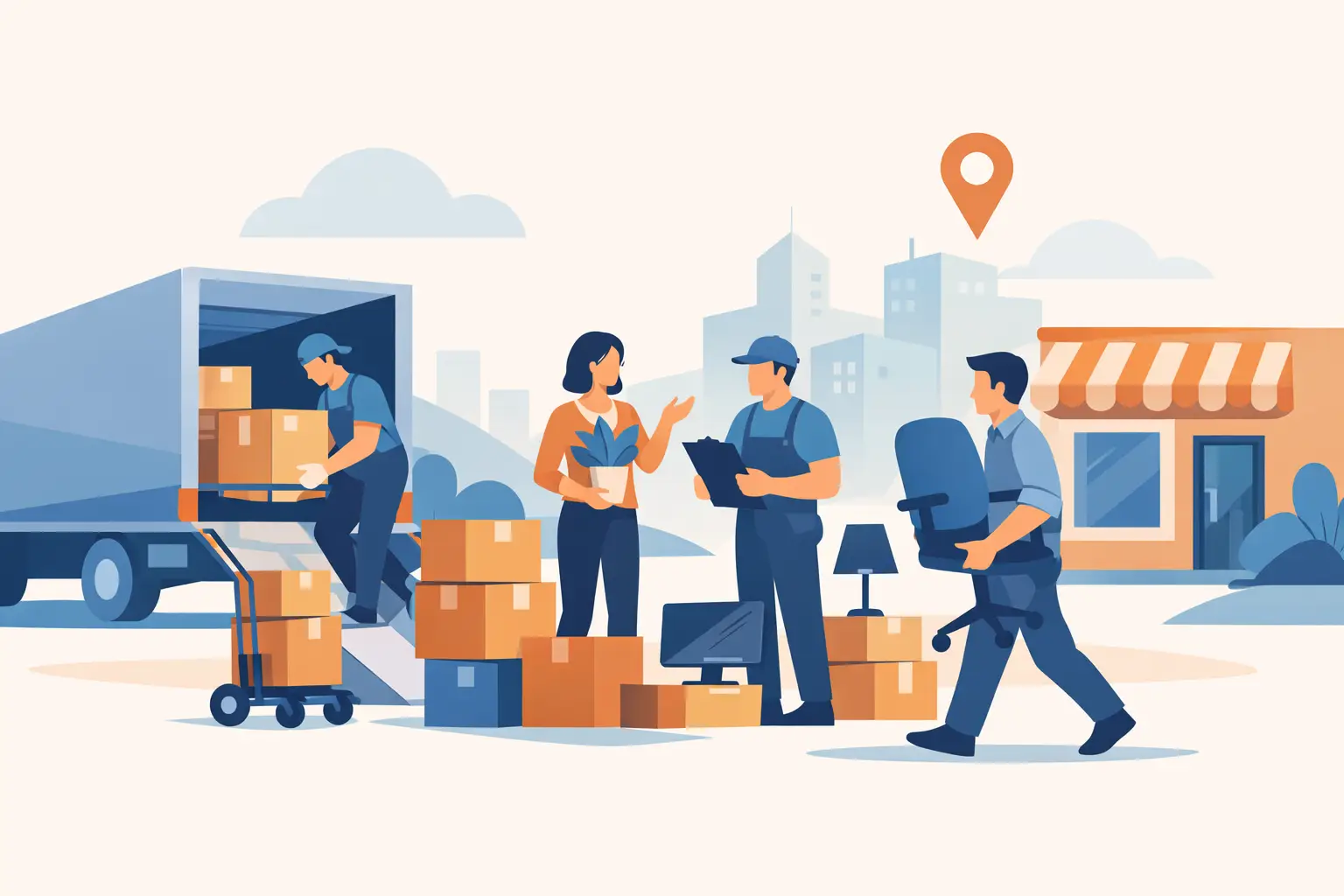 Small Business Moving Services That Work
