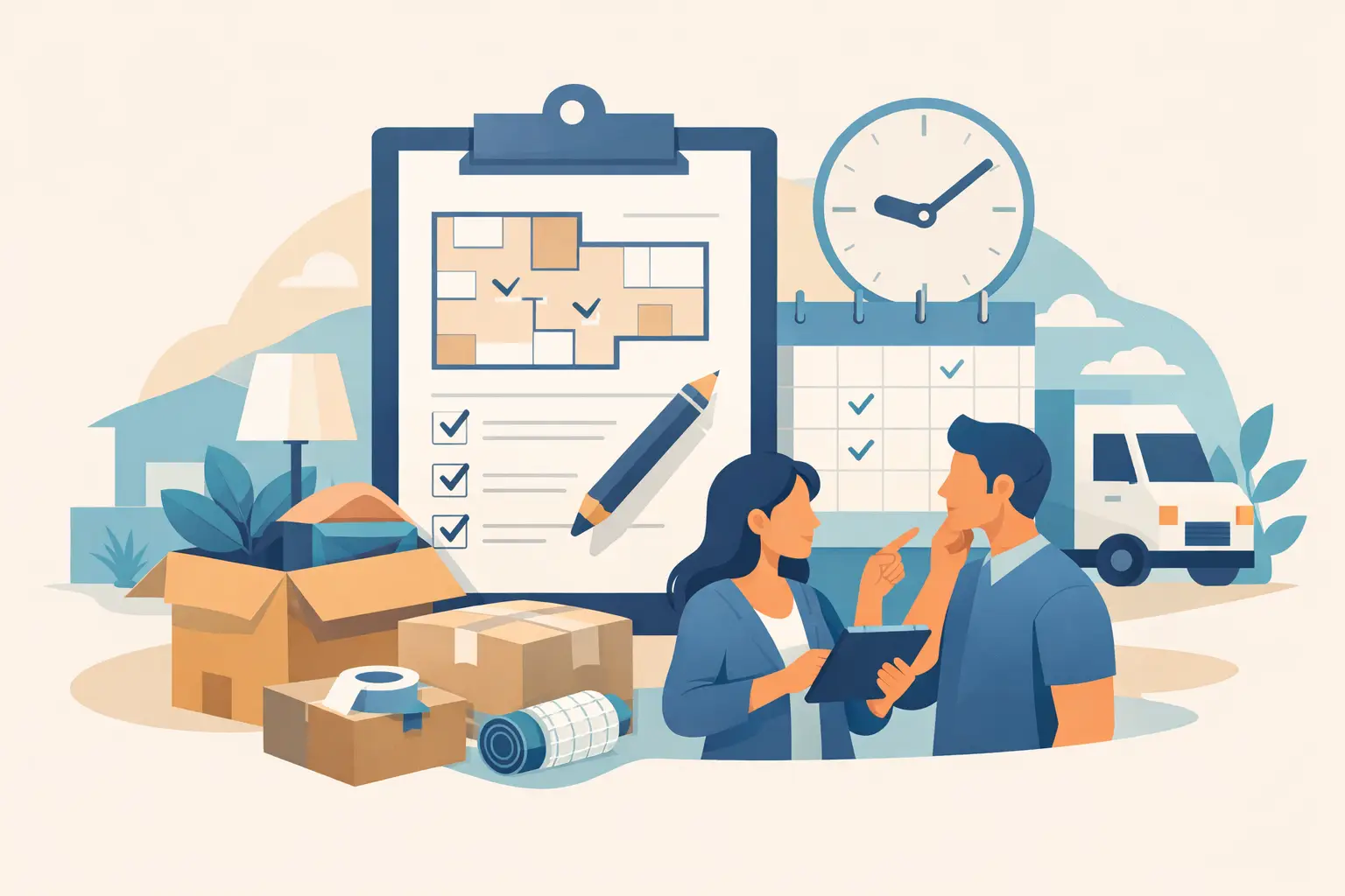 Organizing Help Before Moving Starts With a Plan